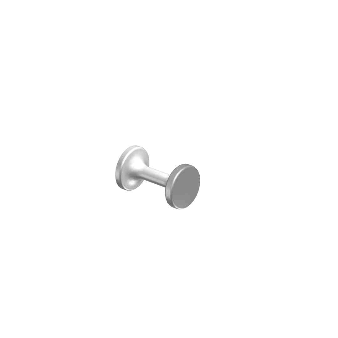 Design - Haken Edelstahl matt gebürstet Design-Haken Edelstahl matt gebürstet